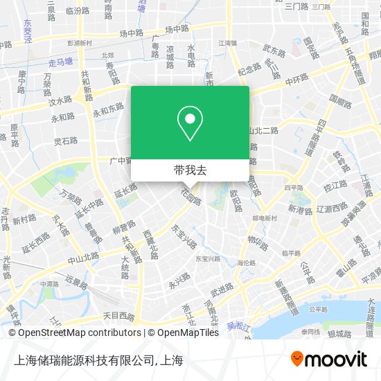 上海储瑞能源科技有限公司地图