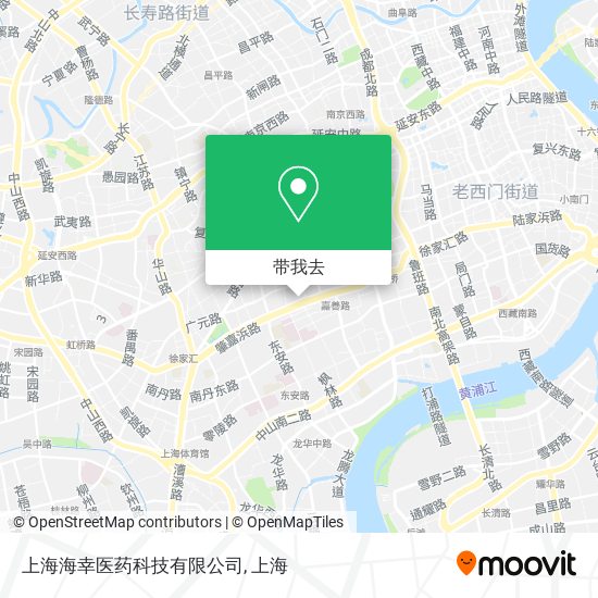 上海海幸医药科技有限公司地图