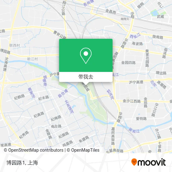 博园路1地图