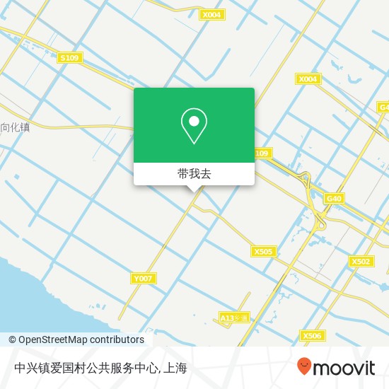 中兴镇爱国村公共服务中心地图