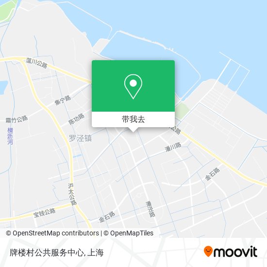 牌楼村公共服务中心地图