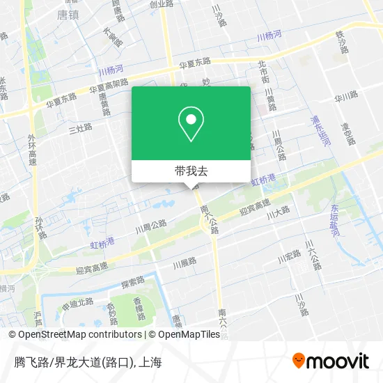 腾飞路/界龙大道(路口)地图
