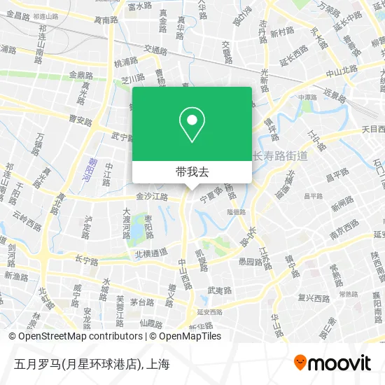 五月罗马(月星环球港店)地图