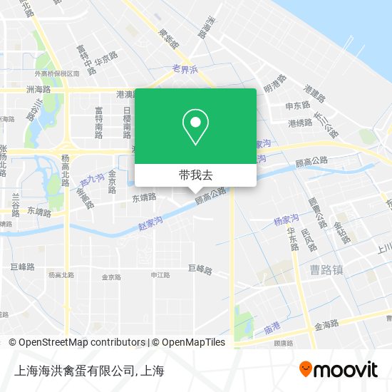 上海海洪禽蛋有限公司地图