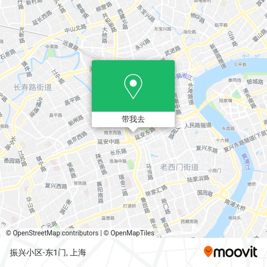 振兴小区-东1门地图