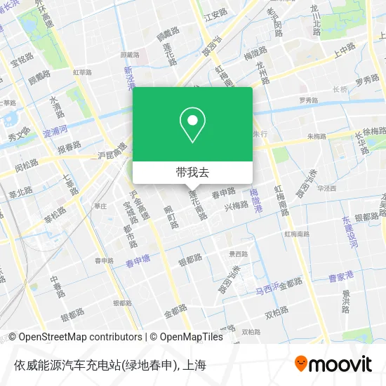 依威能源汽车充电站(绿地春申)地图