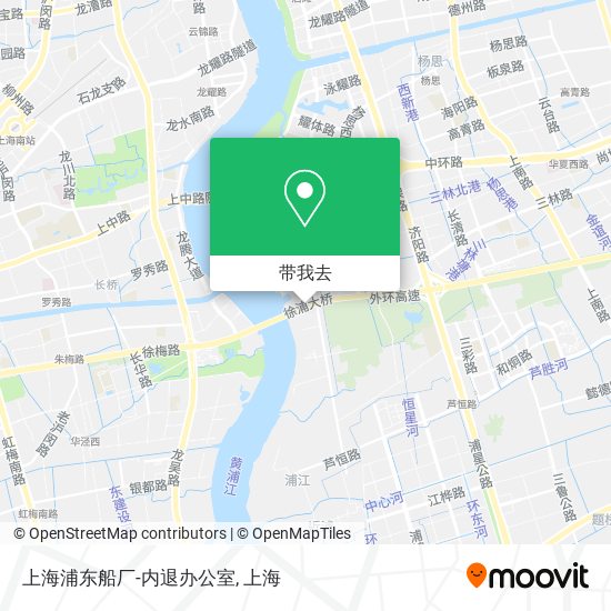 上海浦东船厂-内退办公室地图