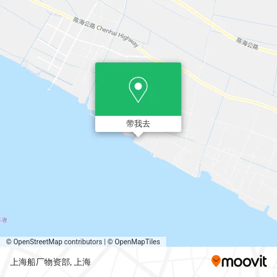 上海船厂物资部地图
