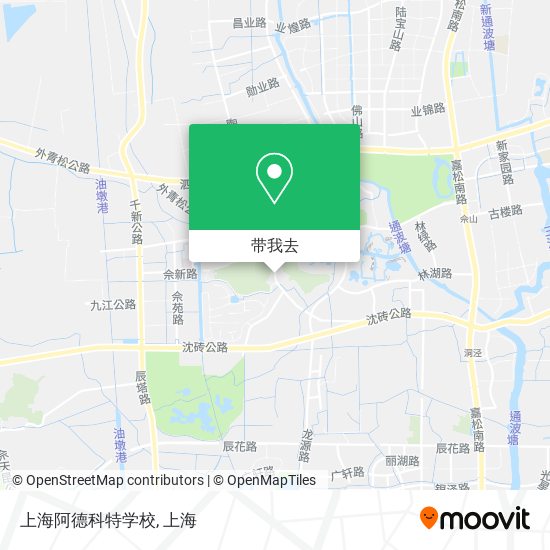 上海阿德科特学校地图