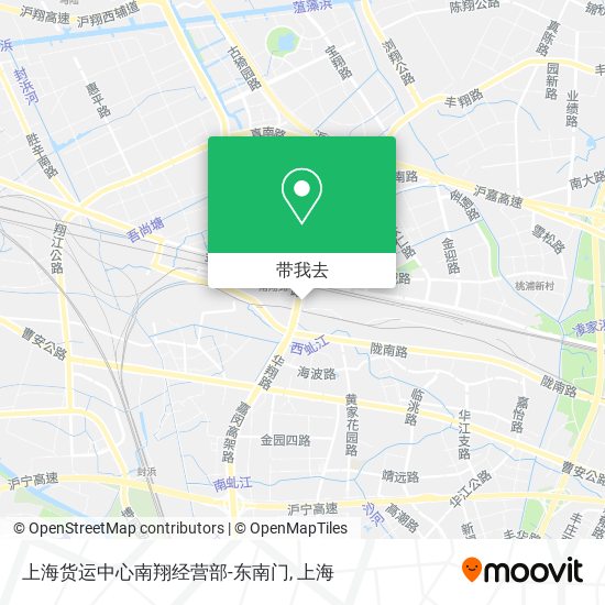 上海货运中心南翔经营部-东南门地图