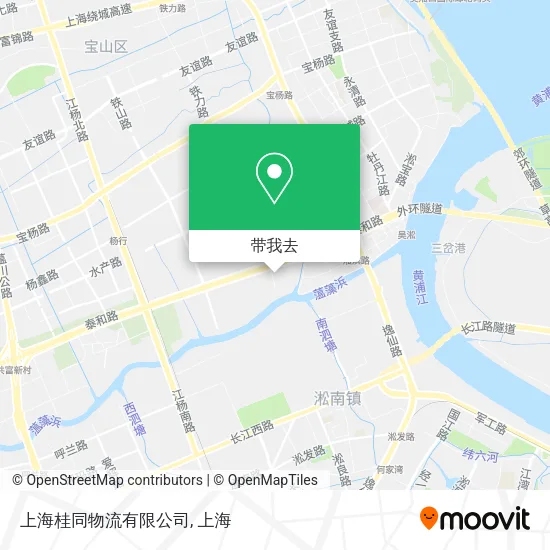 上海桂同物流有限公司地图