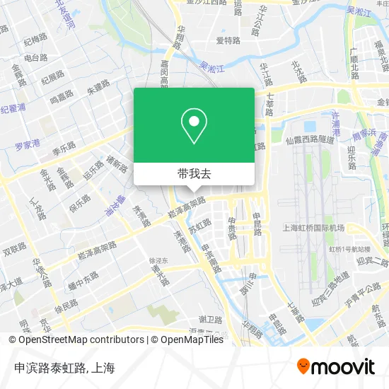 申滨路泰虹路地图