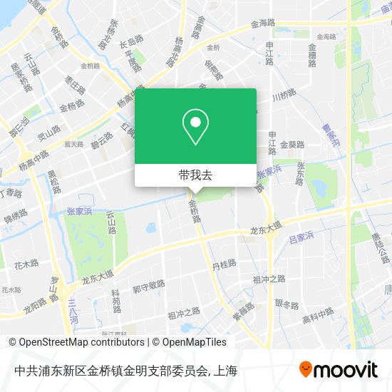 中共浦东新区金桥镇金明支部委员会地图