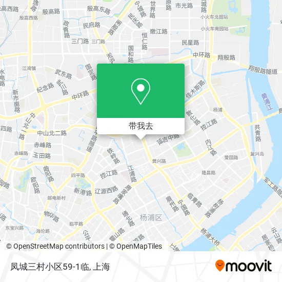 凤城三村小区59-1临地图