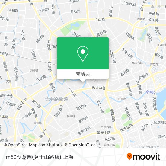 m50创意园(莫干山路店)地图
