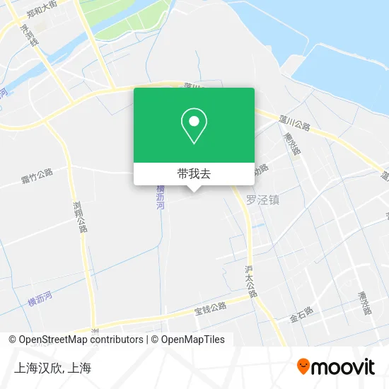 上海汉欣地图