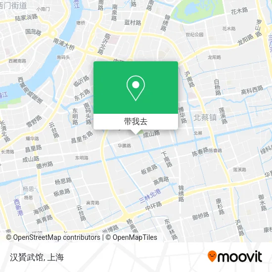 汉贇武馆地图