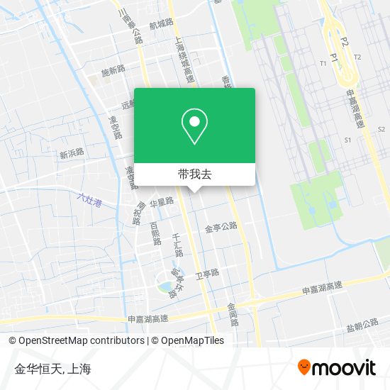 金华恒天地图