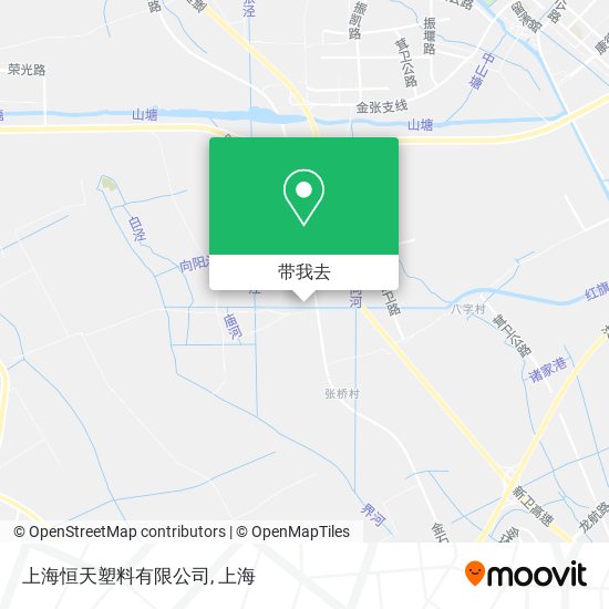 上海恒天塑料有限公司地图