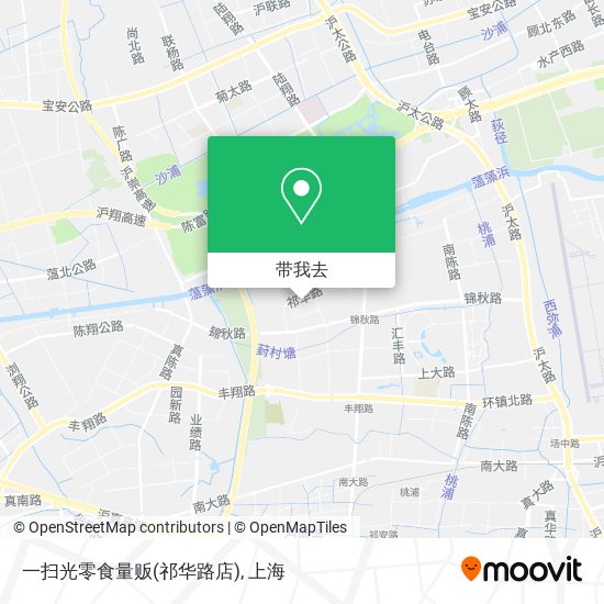 一扫光零食量贩(祁华路店)地图