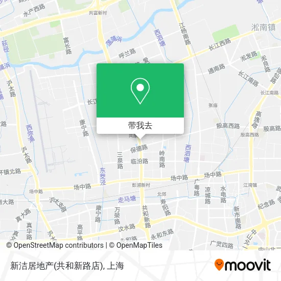 新洁居地产(共和新路店)地图