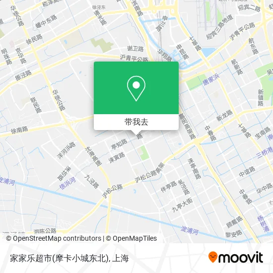 家家乐超市(摩卡小城东北)地图