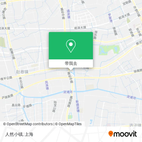人然小镇地图