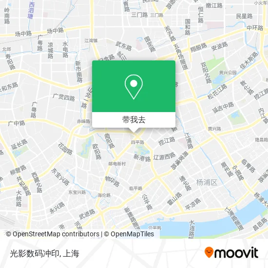 光影数码冲印地图