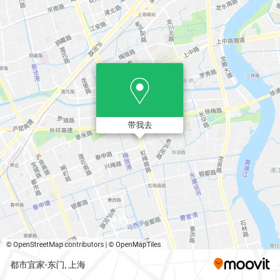 都市宜家-东门地图