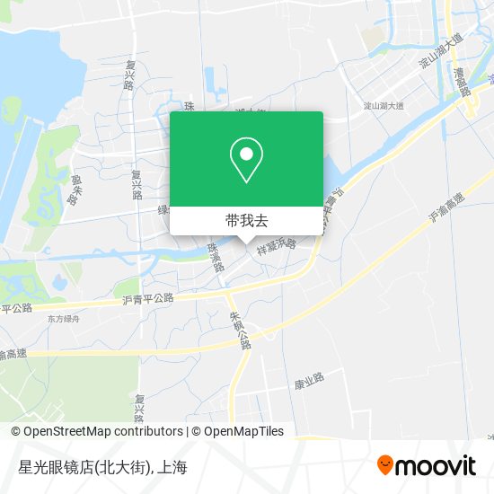 星光眼镜店(北大街)地图