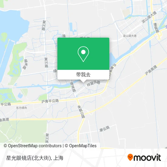 星光眼镜店(北大街)地图