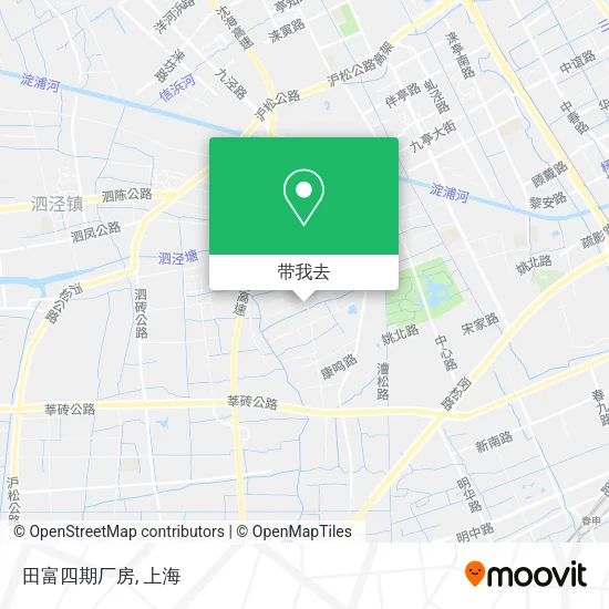田富四期厂房地图