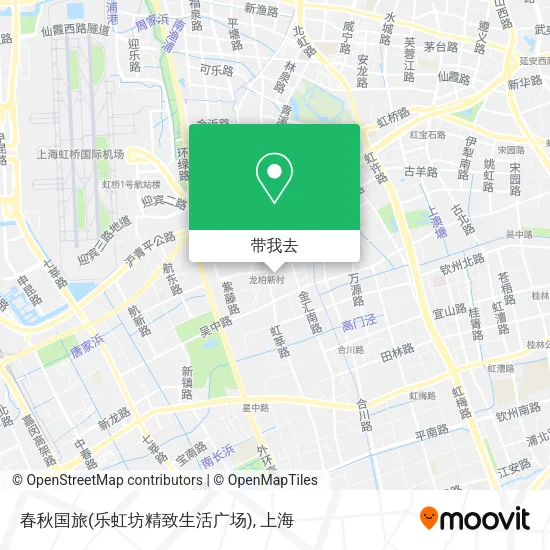 春秋国旅(乐虹坊精致生活广场)地图