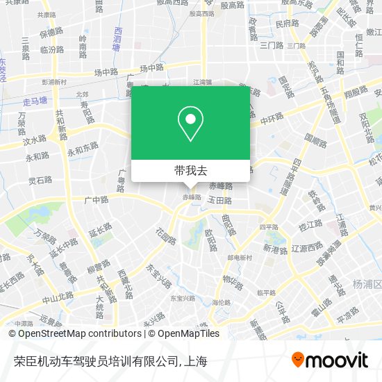 荣臣机动车驾驶员培训有限公司地图