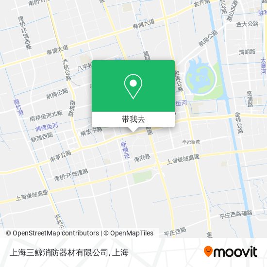 上海三鲸消防器材有限公司地图