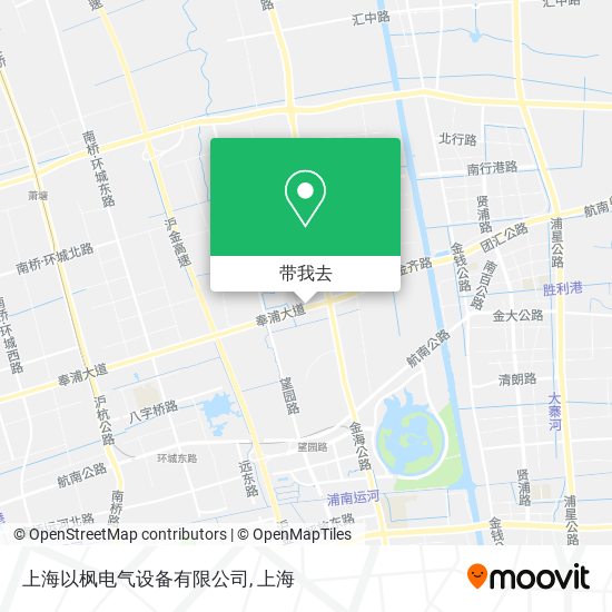 上海以枫电气设备有限公司地图