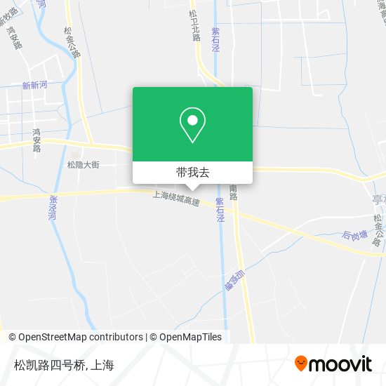 松凯路四号桥地图