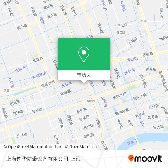 上海钧华防爆设备有限公司地图