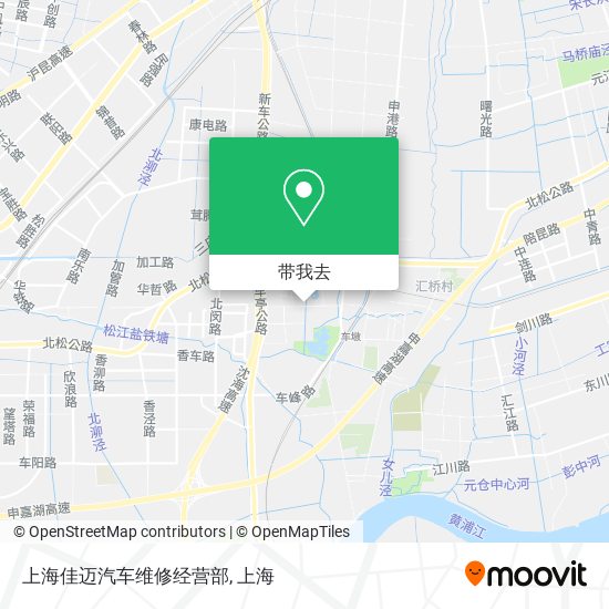 上海佳迈汽车维修经营部地图