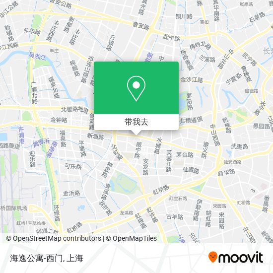 海逸公寓-西门地图