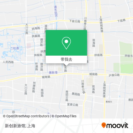 新创新旅馆地图