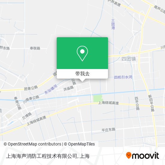 上海海声消防工程技术有限公司地图