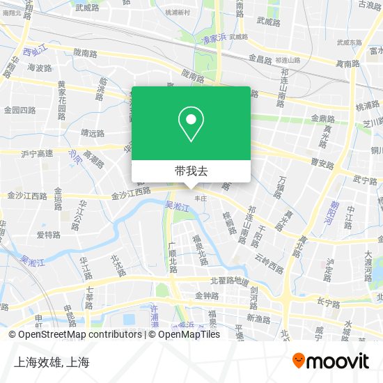 上海效雄地图