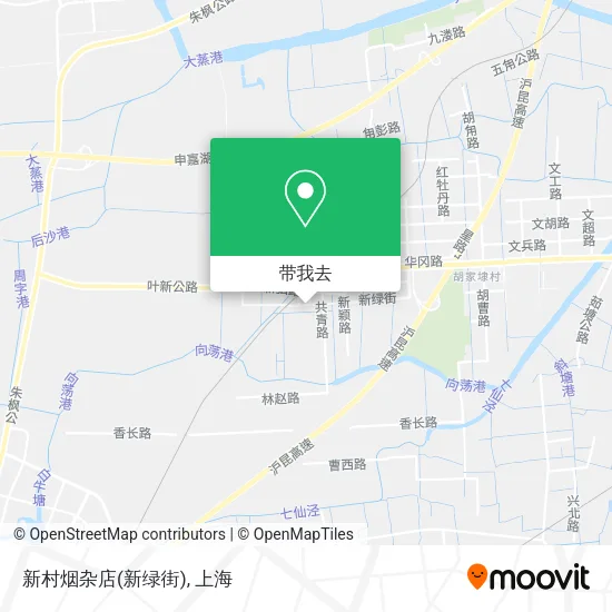 新村烟杂店(新绿街)地图