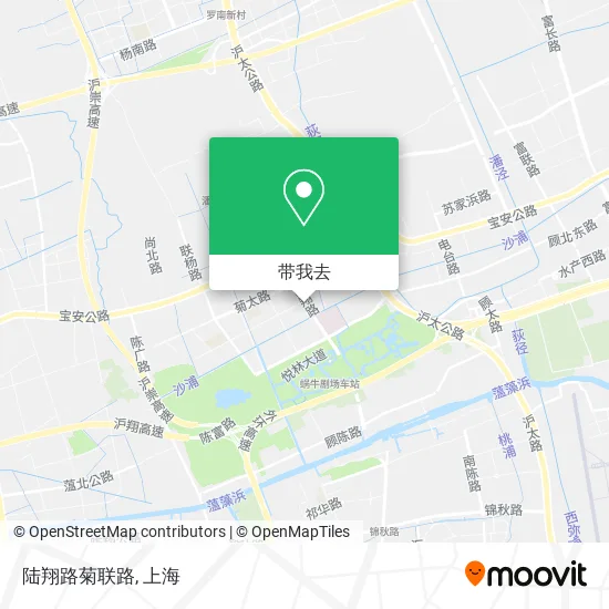 陆翔路菊联路地图