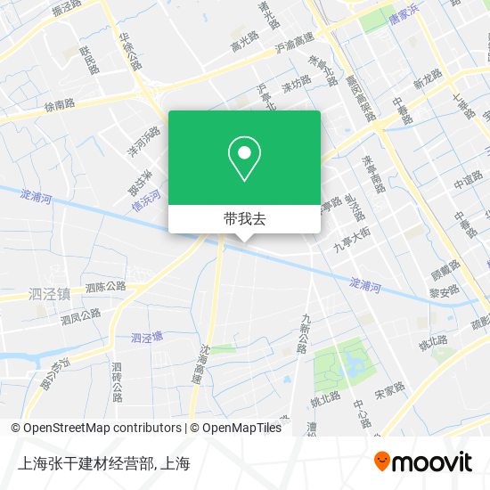 上海张干建材经营部地图