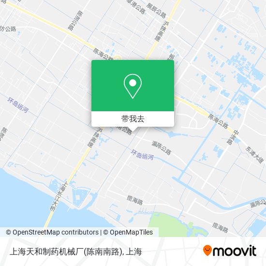 上海天和制药机械厂(陈南南路)地图