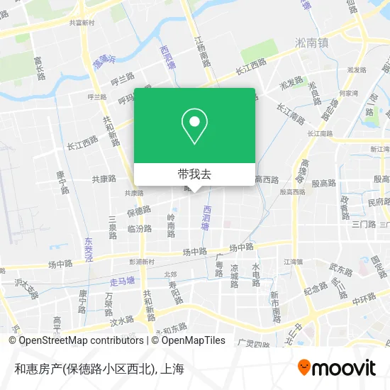 和惠房产(保德路小区西北)地图