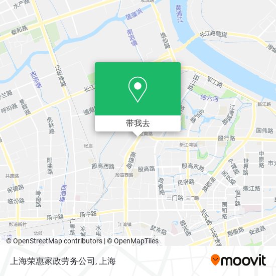 上海荣惠家政劳务公司地图