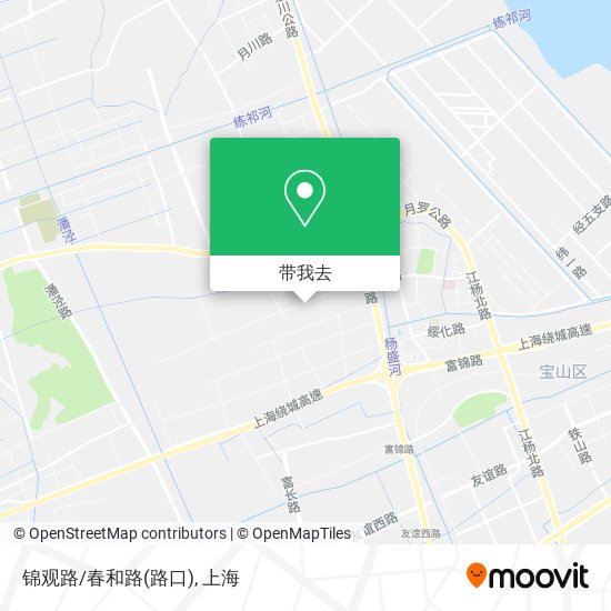 锦观路/春和路(路口)地图